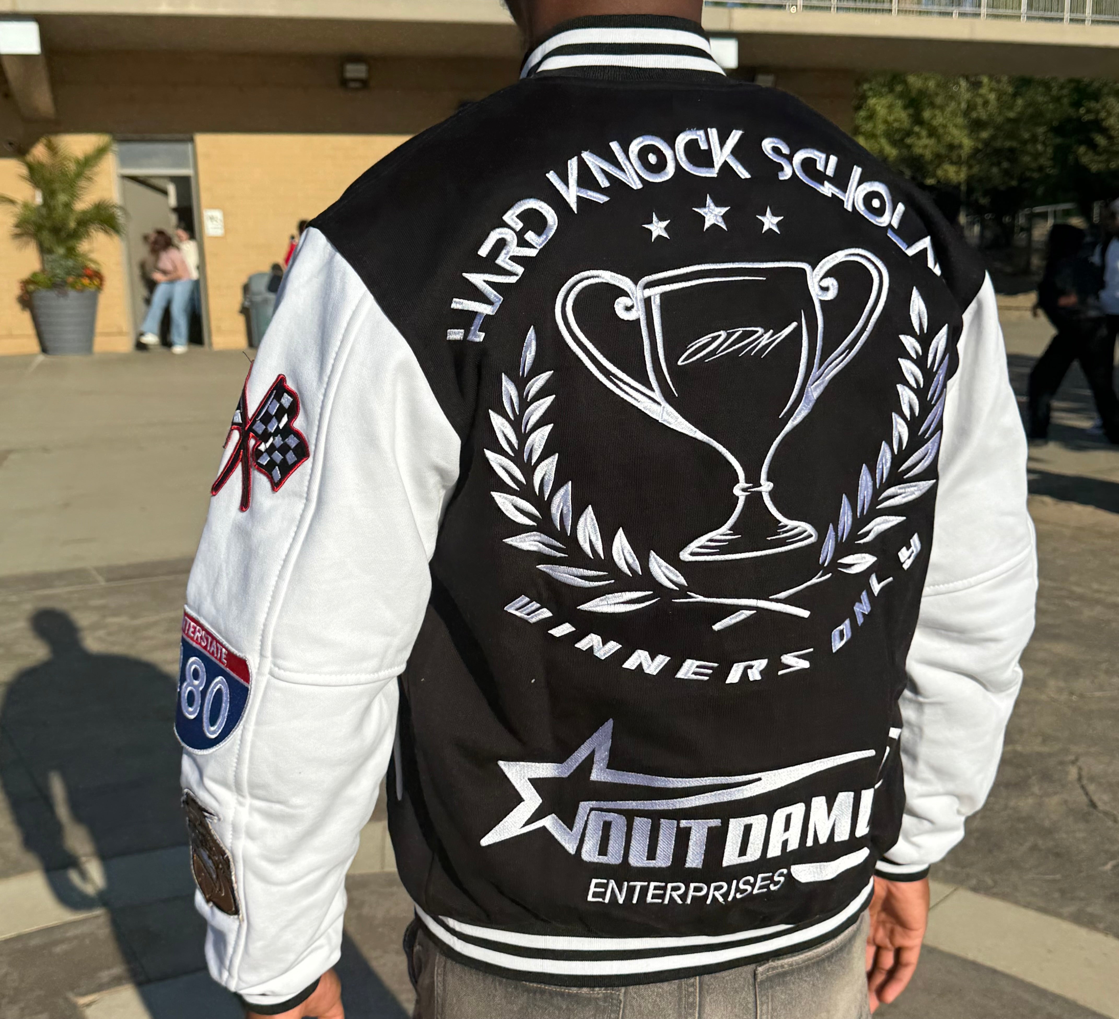 All Star Varsity Jacket (Black & White)